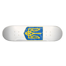 Ukraine Lesser Coat Of Arms Skateboard Decks