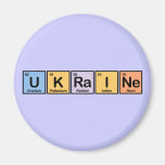 Ukraine made of Elements Magnets