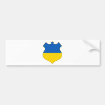 Ukraine-shield.png Adhésifs Pour Voiture