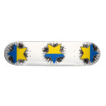 Ukraine Star Skateboard Deck