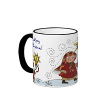 Ukrainian Christmas Star Mug