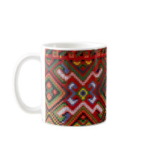 Ukrainian Cross Stitch Embroidery Easter Mug