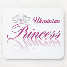 Ukrainian Princess Mouse Pad