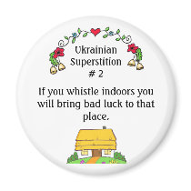 Ukrainian Superstitions Fridge Magnets