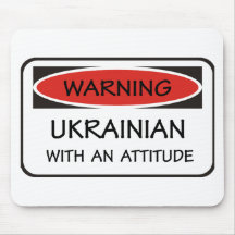 Ukrainian With An Attitude Mousepads