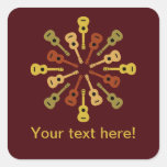 Ukulele custom stickers
