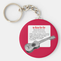 Ukulele Definition Keychain