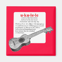 Ukulele Definition Magnet