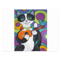 Ukulele Serenade Post Cards