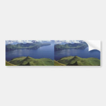 Uliaga Island, seen from Kagamil Island, 1987 Bumper Stickers