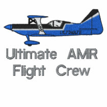 Ultimate AMR Flight Crew Blue Bestickte Polos