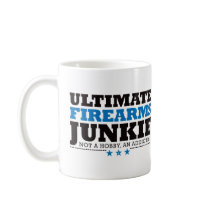 Ultimate Firearms Junkie - Blue Mug