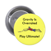 Ultimate Frisbee Button