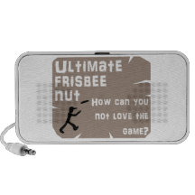 Ultimate Frisbee Nut Mini Speakers
