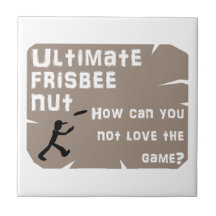 Ultimate Frisbee Nut Tiles
