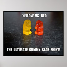 Ultimate Gummy Bear Fight Poster