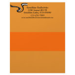 Ultimate Orange Letterhead