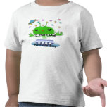 Ultra Cute Anime Aliens Birthday Shirt-