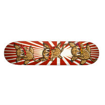 Ultra Cute Leopard Safari Birthday Invitations Skate Board