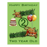 Ultra Cute Leopard Safari Birthday Invitations Wit Postcard