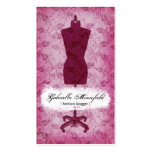 Ultra Grunge Raspberry Fashion Business Cards business cards