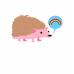 Ultra Kawaii - hedgehog rainbow talk t-shirts