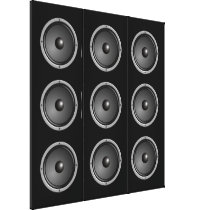 Ultra Modern Faux Speaker System