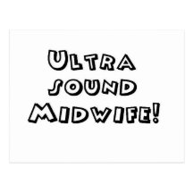 ultrasound midwife post cards