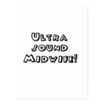 ultrasound midwife postcard