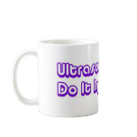 Ultrasound Techs Do It In The Dark Purple 3D Logo mugs