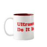 Ultrasound Techs Do It In The Dark Red Bubble Logo mugs