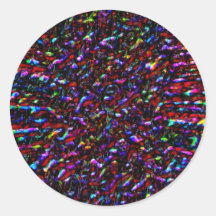 Ultraviolet 1 round stickers