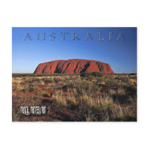 Uluru (Ayers Rock), Australia Post Card