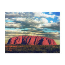 uluru post card