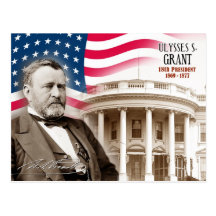 Ulysses S. Grant - 18th President of the U.S. Post Card
