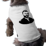 Ulysses S. Grant -- Black and White pet clothing