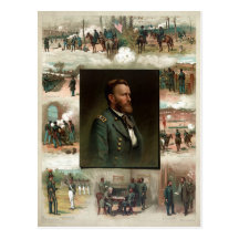 Ulysses S. Grant from West Point to Appomattox Postcards