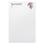 Umberlla with Roses 09 stationery