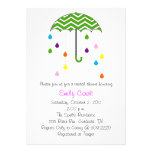 Umbrella Bridal Shower Invitation