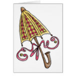 Umbrella - Note Card