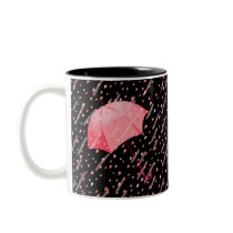 UMBRELLA SHOWERS OF LOVE by SHARON SHARPE Coffee Mugs