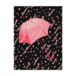 UMBRELLA SHOWERS OF LOVE by SHARON SHARPE Post Cards