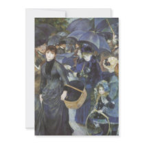 Umbrellas by Pierre Auguste Renoir