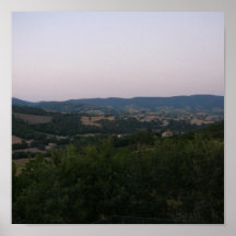 Umbrian Landscape Poster