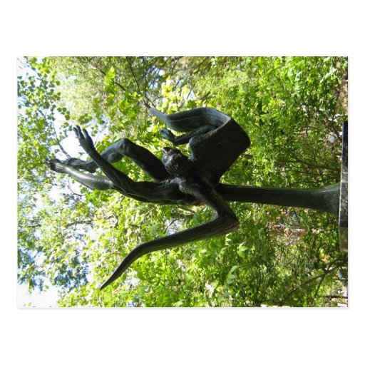 Umlauf Sculpture Garden, Austin Texas Post Card