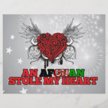 Un Afghan a volé mon coeur Tract Customisé