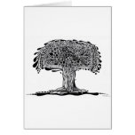 Un arbre carte de vœux