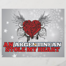 Un Argentin a volé mon coeur Prospectus En Couleur