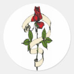 Un autocollant de Rosey