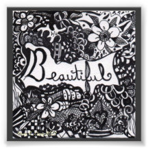 Un beau Zentangle. Copie Photographies